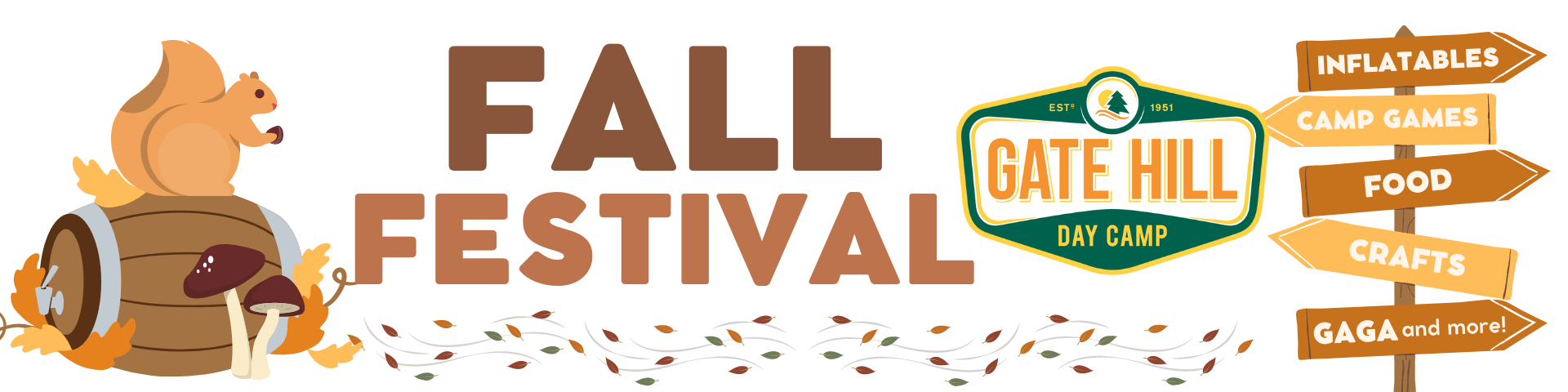 Fall Fair Gate Fall Festival - Gate Hill Day Camp